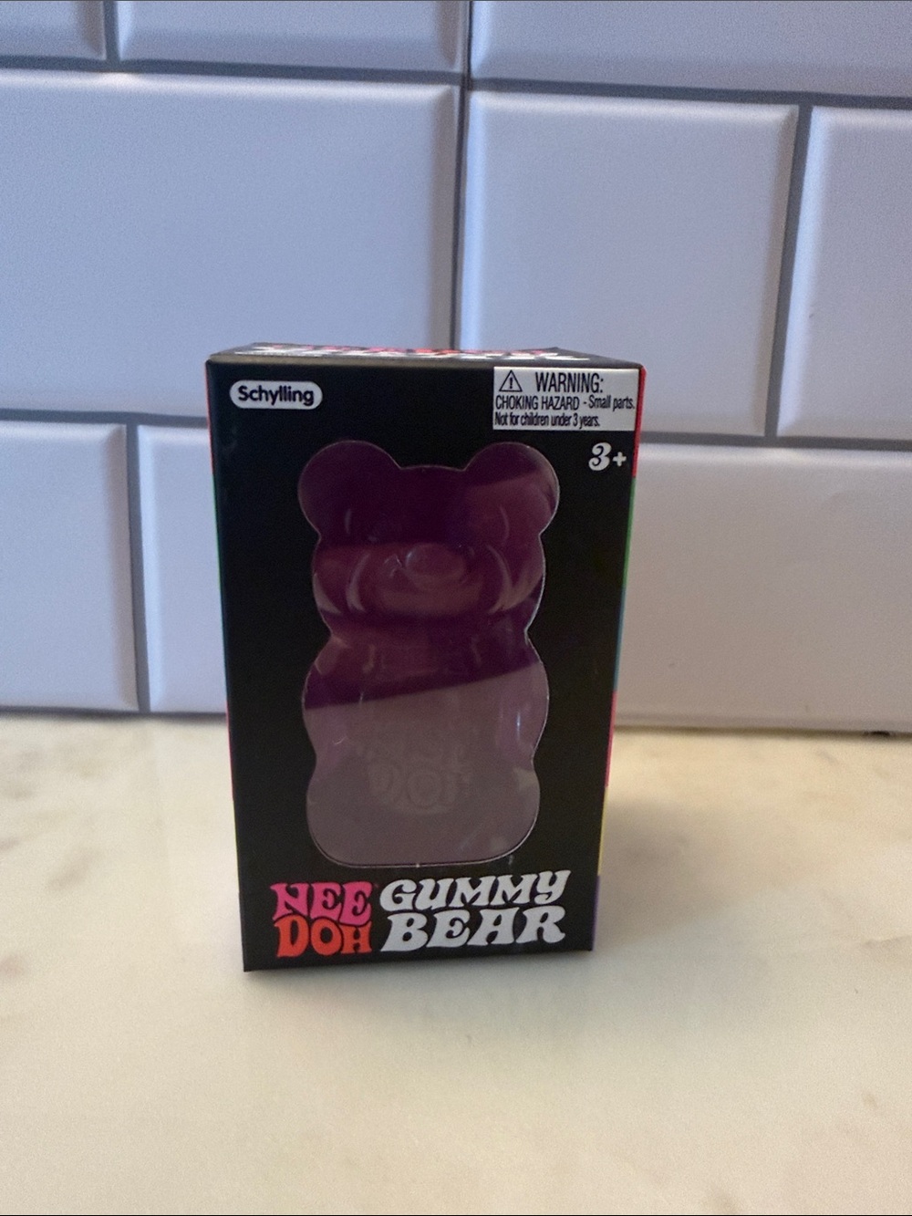 NeeDoh Gummy Bear-Groovy Grape